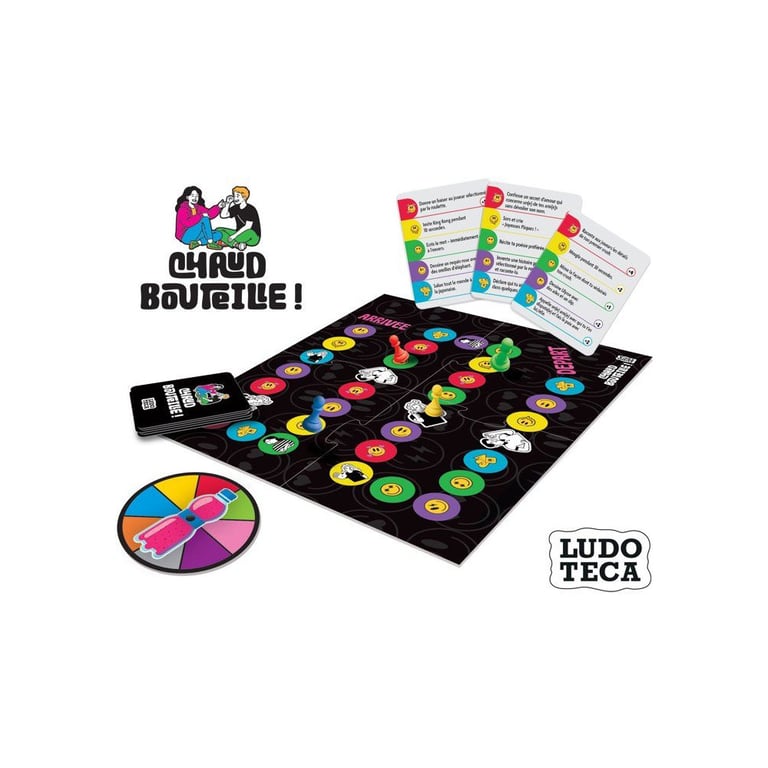 Jeu De Défis Lisciani Giochi – Chaud Bouteille! 3 À 8 Joueurs Dès 10 Ans - vue 2