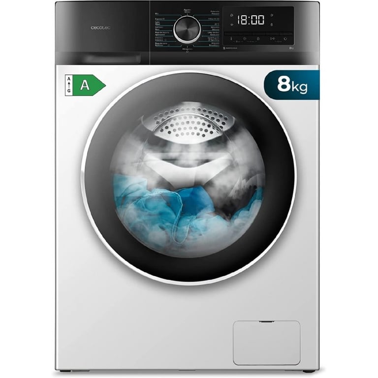 Cecotec 02466 - Lave-linge Bolero DressCode 8500 Inverter A