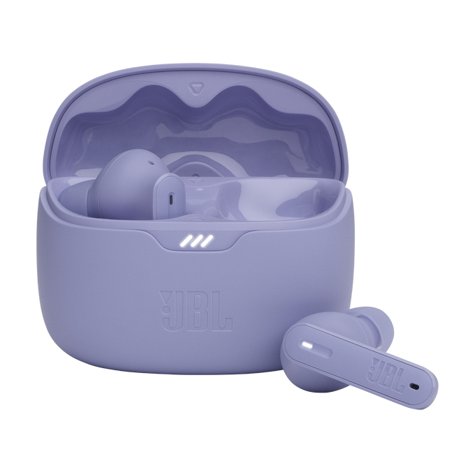 JBL Tune Beam Casque True Wireless Stereo (TWS) Ecouteurs Appels/Musique USB Type-C Bluetooth Violet - Excellent état