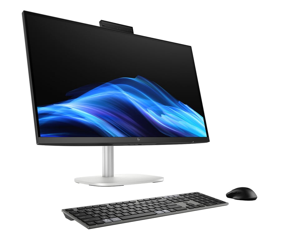 HP EliteStudio 8 G1i AI Wolf Pro Security Edition processeur Intel Core Ultra 5 écran 68 6 cm 27 résolution 2560 x 1440 pixels PC tout en un de mémoire vive DDR5 SSD de Windows 11 Pro Wi Fi 7 Neuf