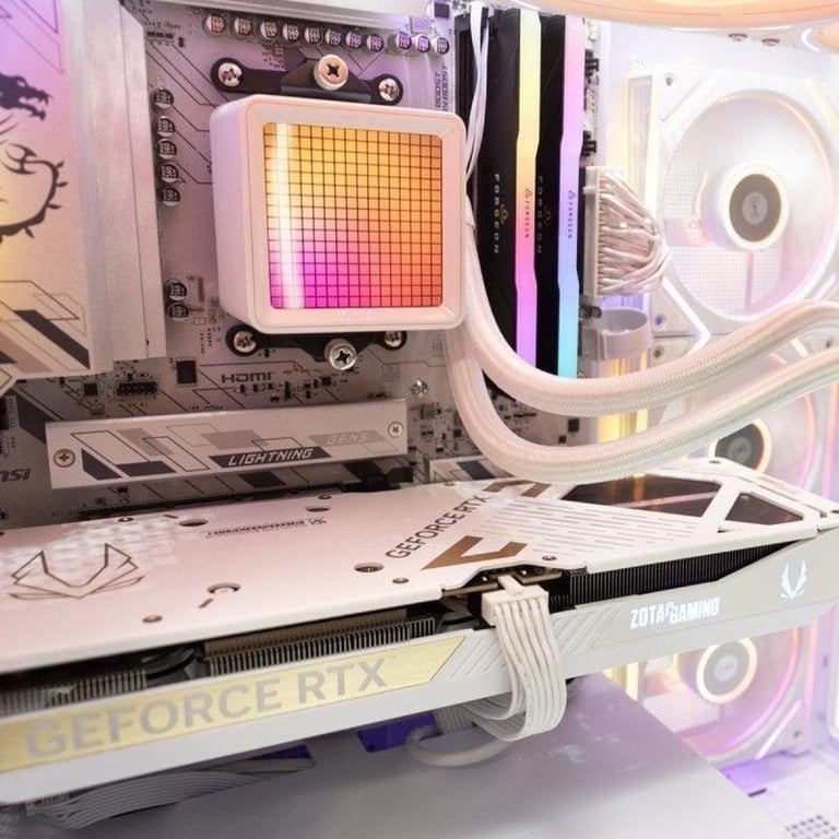 PC de bureau PcCom Imperial AMD Ryzen 7 7800X3D 1TB SSD RTX 5070 Windows 11 - vue 4