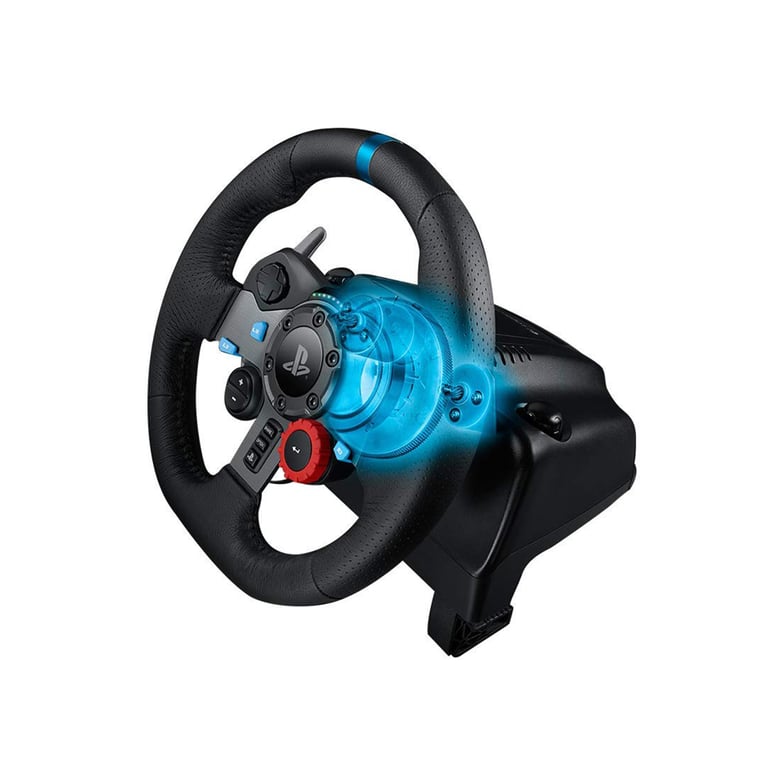 Logitech G 941-000113 accessoire de jeux vidéo Noir USB Volant + pédales Analogique/Numérique PC, PlayStation 4, PlayStation 5, Playstation 3 - Neuf