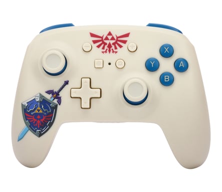 PowerA NSGP0015-01 Bleu, Rouge, Blanc Bluetooth Manette de jeu Analogique Nintendo Switch, Nintendo Switch Lite, Nintendo Switch OLED