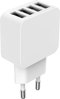 Bigben Connected BASECS5.4A4USBAW chargeur d'appareils mobiles Smartphone, Tablette Blanc Secteur Charge rapide Intérieure