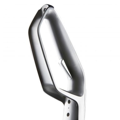 Domo DO236SW aspiradora de pie y escoba eléctrica Aspiradora escoba Batería Húmedo Sin bolsa Gris, Blanco