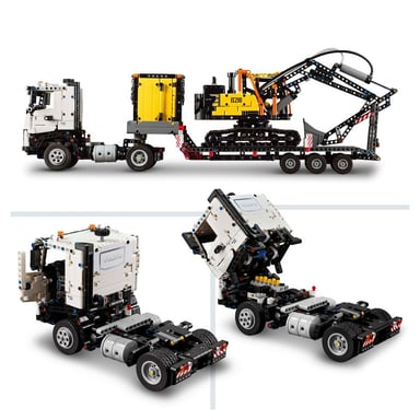 Camion Volvo FMX ed escavatore elettrico EC230 - Set LEGO® Technic 42175