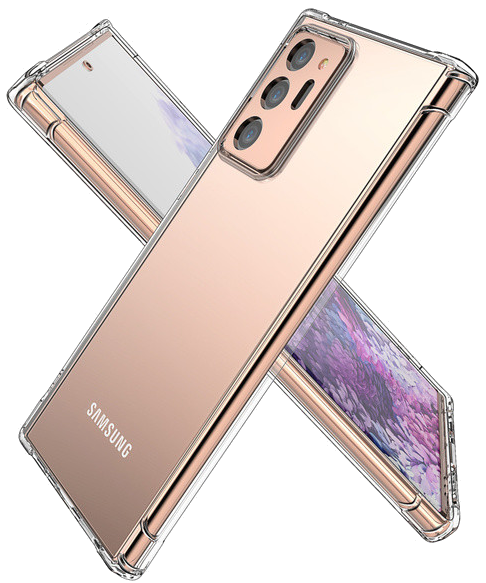 Pack Protection pour SAMSUNG Galaxy Note 20 Ultra (Coque Silicone Anti-Chocs + Film Verre Trempe)