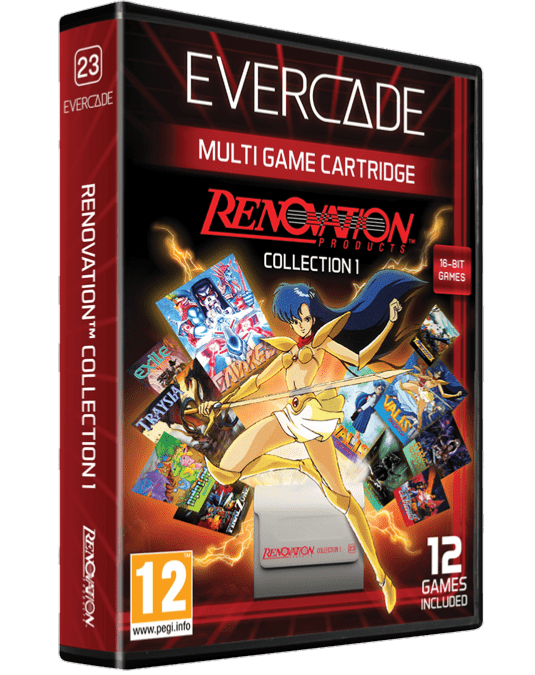 Blaze Evercade Renovation Collection 1 Cartouche N° 23 Neuf