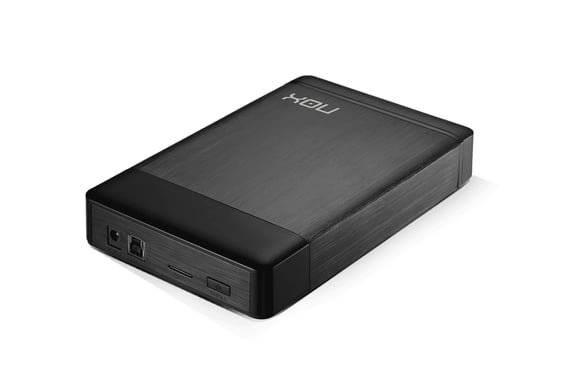 NOX Lite 3.5 Boîtier disque dur/SSD Noir 3.5''