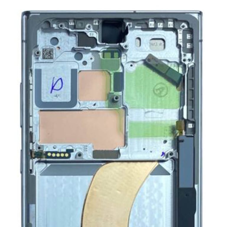 Samsung Galaxy S23 Ultra Écran LCD et Châssis Ciel - vue 3