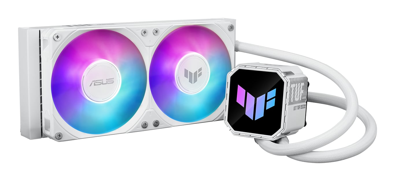 ASUS TUF GAMING LC III 240 ARGB WHT Processeur Refroidisseur de liquide tout-en-un 12 cm Blanc - Neuf