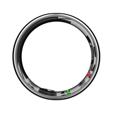 Anillo Inteligente Leotec Kör Ha Talla 8- Ø18.3mm- Notificaciones- Frecuencia Cardíaca- Plata