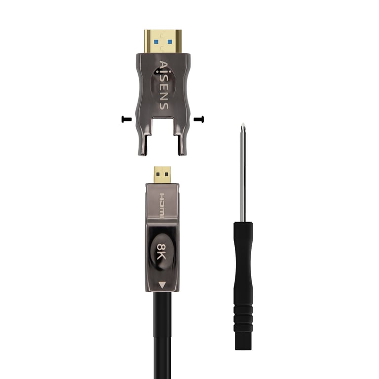Aisens A153-0645 câble HDMI 20 m HDMI Type D (Micro) HDMI Type A (Standard) Noir - vue 3