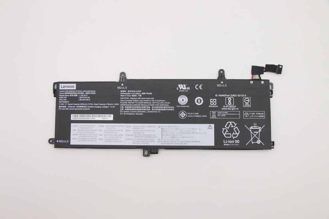 Lenovo 5B10W13913 composant de laptop supplémentaire Batterie Neuf