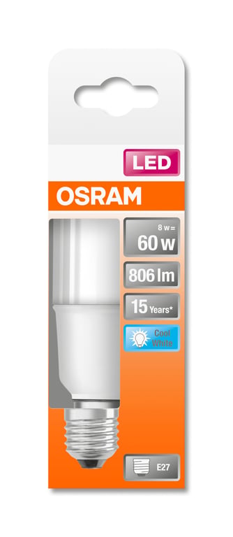 Osram STAR ampoule LED Blanc froid 4000 K 8 W E14 F - Neuf Blanc - vue 3