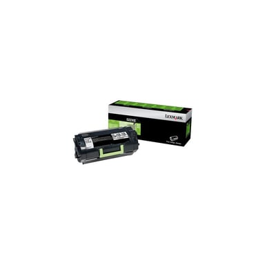 Cartucho de tóner Lexmark 522XE Rendimiento extra 45000 páginas Negro