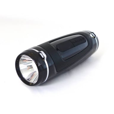 Lampe-torche avec Enceinte intégrée 10W BT noire LightSound
