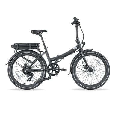 Vélo de Ville Pliant à Assistance Électrique 24'' - Legend Siena 13Ah Noir