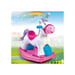 Andador 2 en 1 FEBER Baby Unicorn Licorne con sonidos y luces Rosa