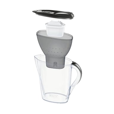 Carafe filtrante BRITA Marella 2.4 L graphite + cartouche Maxtra PRO