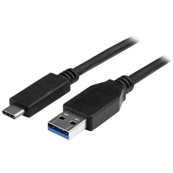 StarTech.com Câble USB-A 3.1 vers USB-C 3.1 (10 Gb/s) - M/M - 1 m - Certifié USB-IF Noir - vue 2