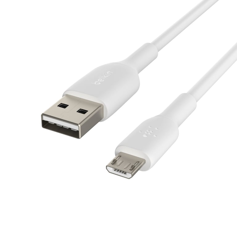Belkin BOOST?CHARGE câble USB 1 m USB A Micro-USB B Blanc
