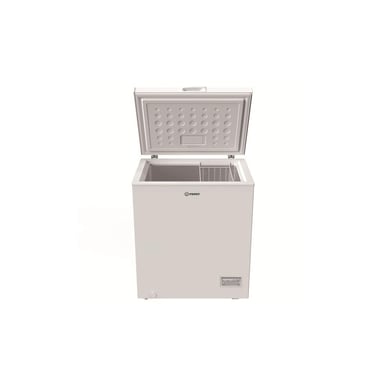 Congélateur coffre posable Indesit INCF1424E 142 L froid statique dégivrage manuel blanc