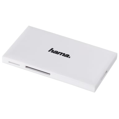 Hama 00181017 lecteur de carte mémoire USB 3.2 Gen 1 (3.1 Gen 1) Blanc - Neuf