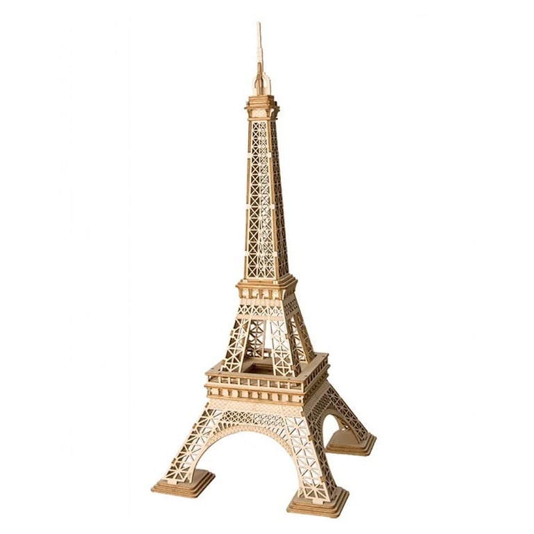 Robotime Puzzle 3d Tour Eiffel Multicolor Bois