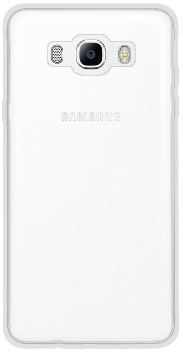 Coque silicone unie compatible Transparent Samsung Galaxy J7 2016