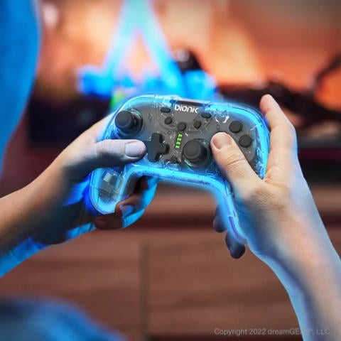 Mando de juego Bionik Sirex Neoglow para Nintendo Switch