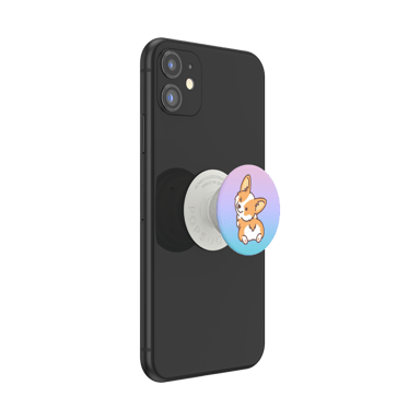 PopSockets Grip Cheeky Corgi colorido