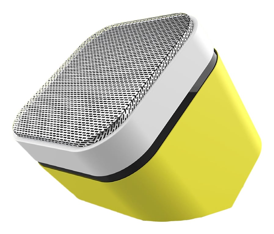 Pantone PT BS003F haut parleur portable et de fête Enceinte portable mono Jaune Neuf