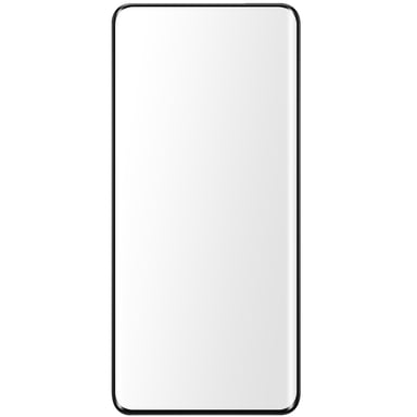 Amorus Vitre pour Samsung Galaxy S21 Ultra Verre Trempé Bord Biseauté Adhésion Totale Noir