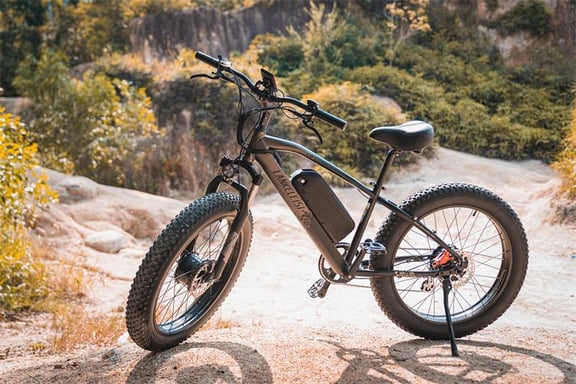 Bici elettrica LANKELEISI MG740PLUS Doppio motore 2000W 26 pollici 48V 20AH