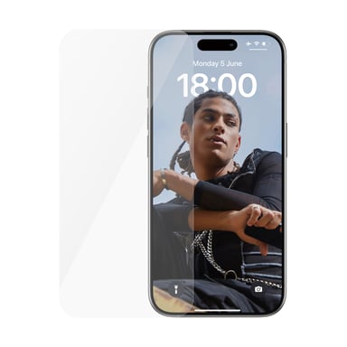PanzerGlass SAFE. by ® Screen Protector iPhone 15 Pro | Ultra-Wide Fit | BULK Protector de pantalla Apple 50 pieza(s)