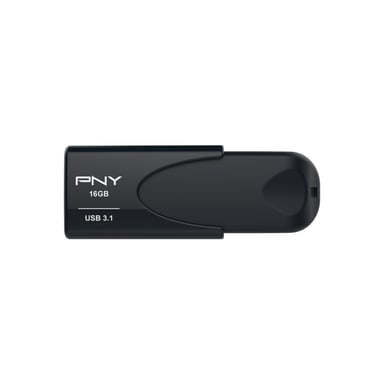 PNY Attache 4 unidad flash USB 16 GB USB tipo A 3.2 Gen 1 (3.1 Gen 1) Negro