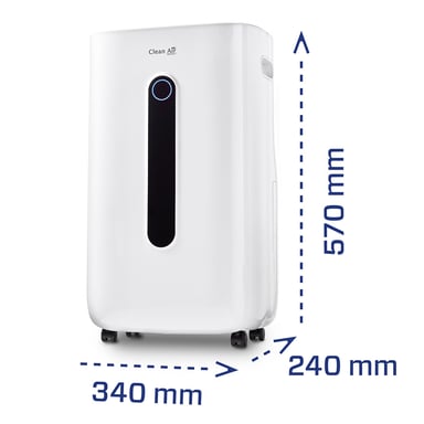 Clean Air Optima - Déshumidificateur et purificateur d'air CA-708 Smart - espaces jusqu'à 90m² / 225m³