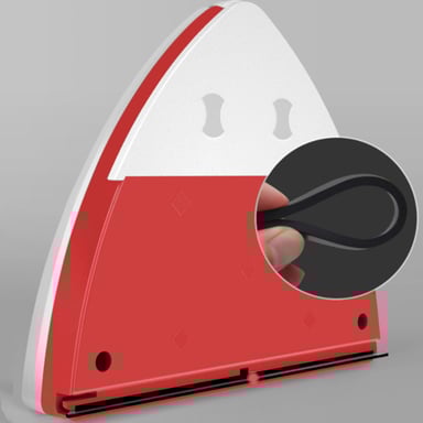 Nettoyeur de vitres magnétique double face Red