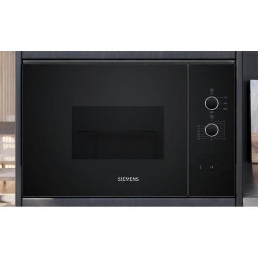 Micro-Ondes Siemens iQ300 BF520LMA1 – Capacité 20 L, Puissance 800 W, Ouverture Latérale - vue 4