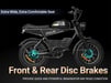 Dirt Bike elettrica PIXAR SuperV per adulti con motore da 500 W e batteria da 48 V e 30 Ah