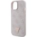 Cover per iPhone 15 con logo triangolo strass