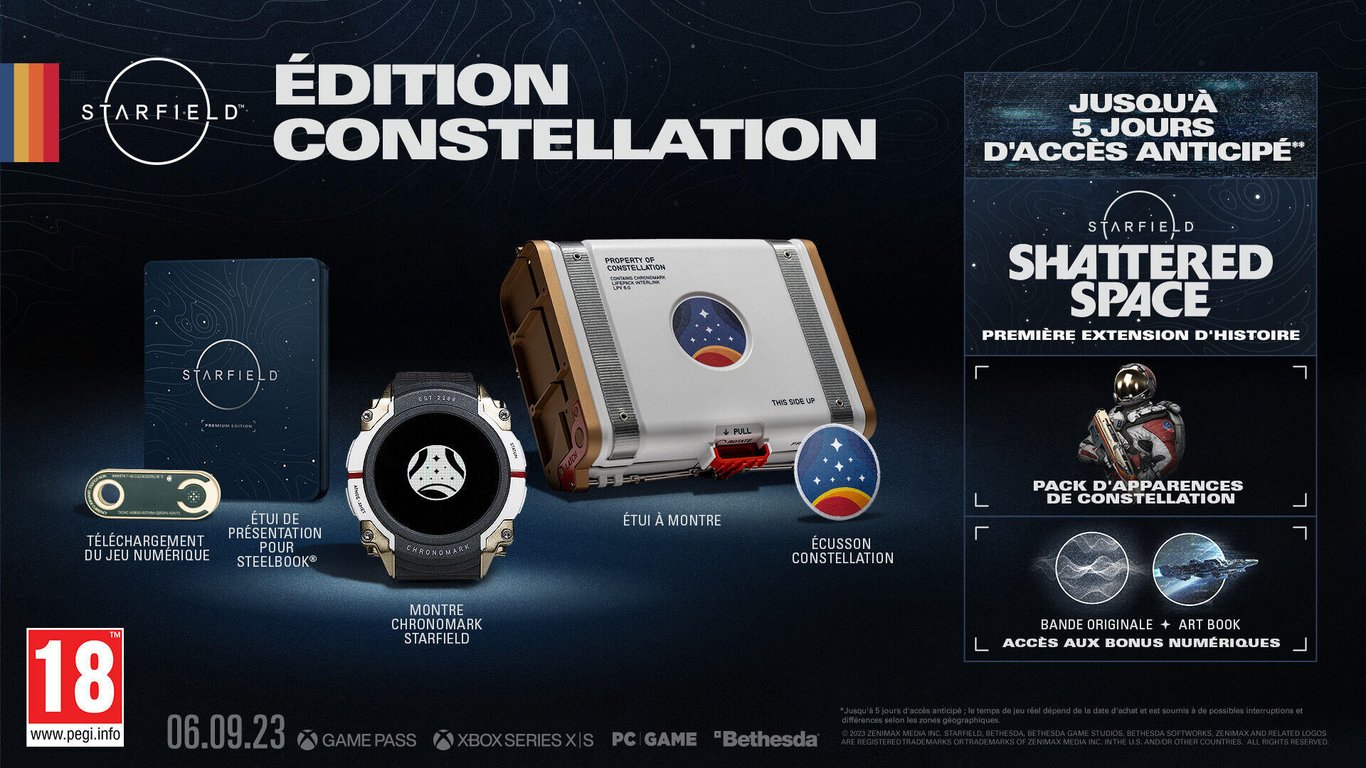 Starfield Constellation Edition Jeu Xbox Series - vue 2