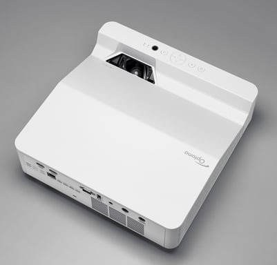 Proiettore Optoma ZH430UST Lunghezza focale standard 4000 ANSI lumen DLP 1080p (1920x1080) 3D Ready Bianco