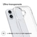 Accezz Coque Xtreme Impact pour Apple iPhone 16 - Transparent