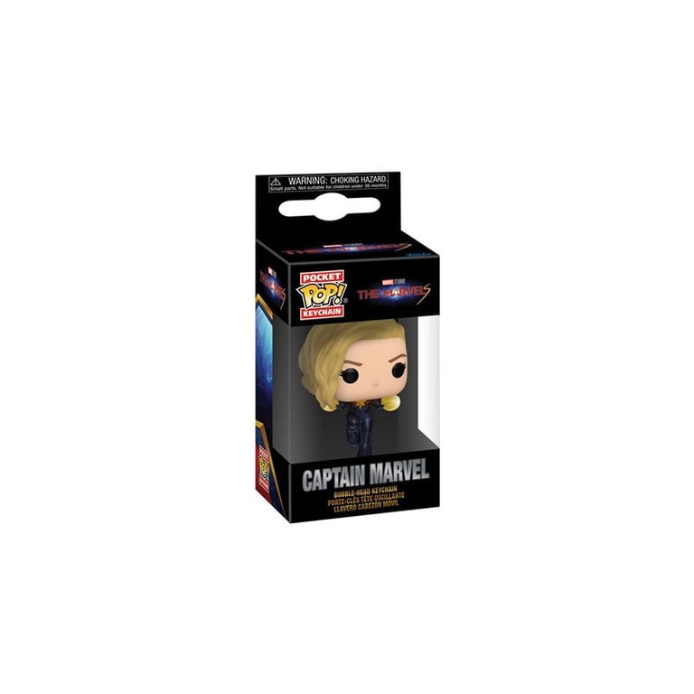 Figurine Funko Pop Keychain The Marvels Captain Marvel - Neuf