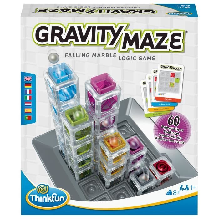 Gravitrax Maze - Jeu de logique captivant de Thinkfun - Neuf