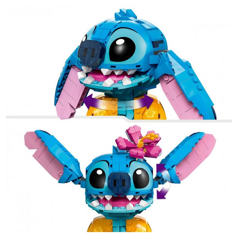 LEGO Disney Classic Stitch - Set de Construction pour Enfants 43249 - Neuf