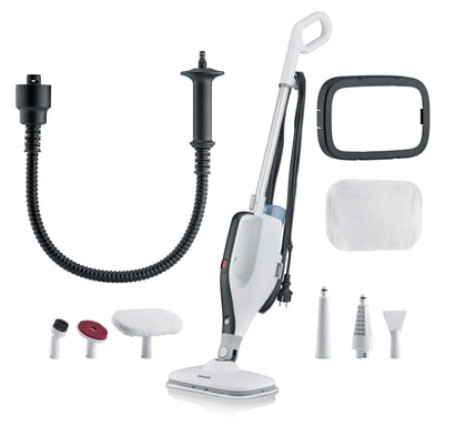 Severin SC 7145 aspirador escoba y aspirador eléctrico Batería Seca y húmeda Sin bolsa 1500 W Blanco
