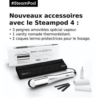 Steampod 4.0 Arricciatore professionale a vapore Raddrizzatore